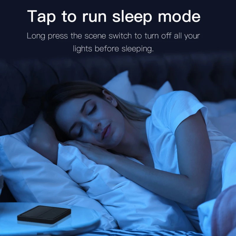 AUBESS-ZigBee Interruptor de Cena Inteligente, Controlador de