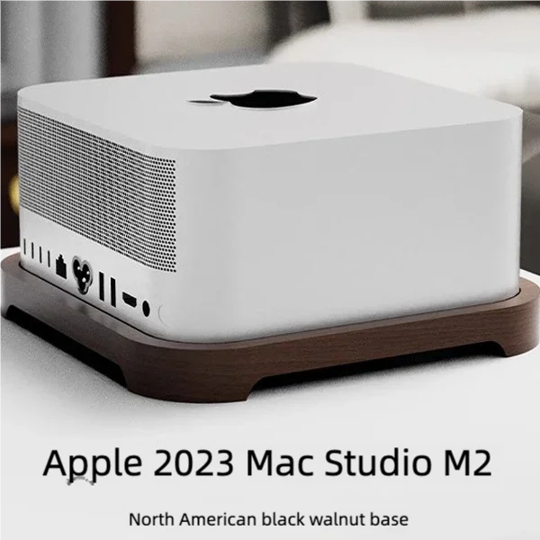 Wooden Stand Base for Apple Mac Studio M1/M2/M3/M4/ Mac mini