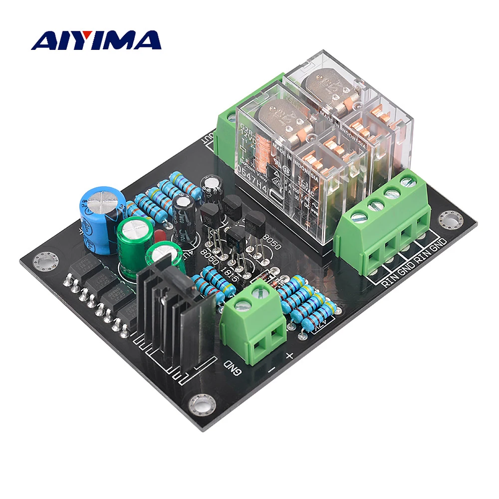 AIYIMA 2.0 Car Speaker Protection Board kit Parts reliable Performance 2 Channels 300w Assembled Board For Amplifier DIY