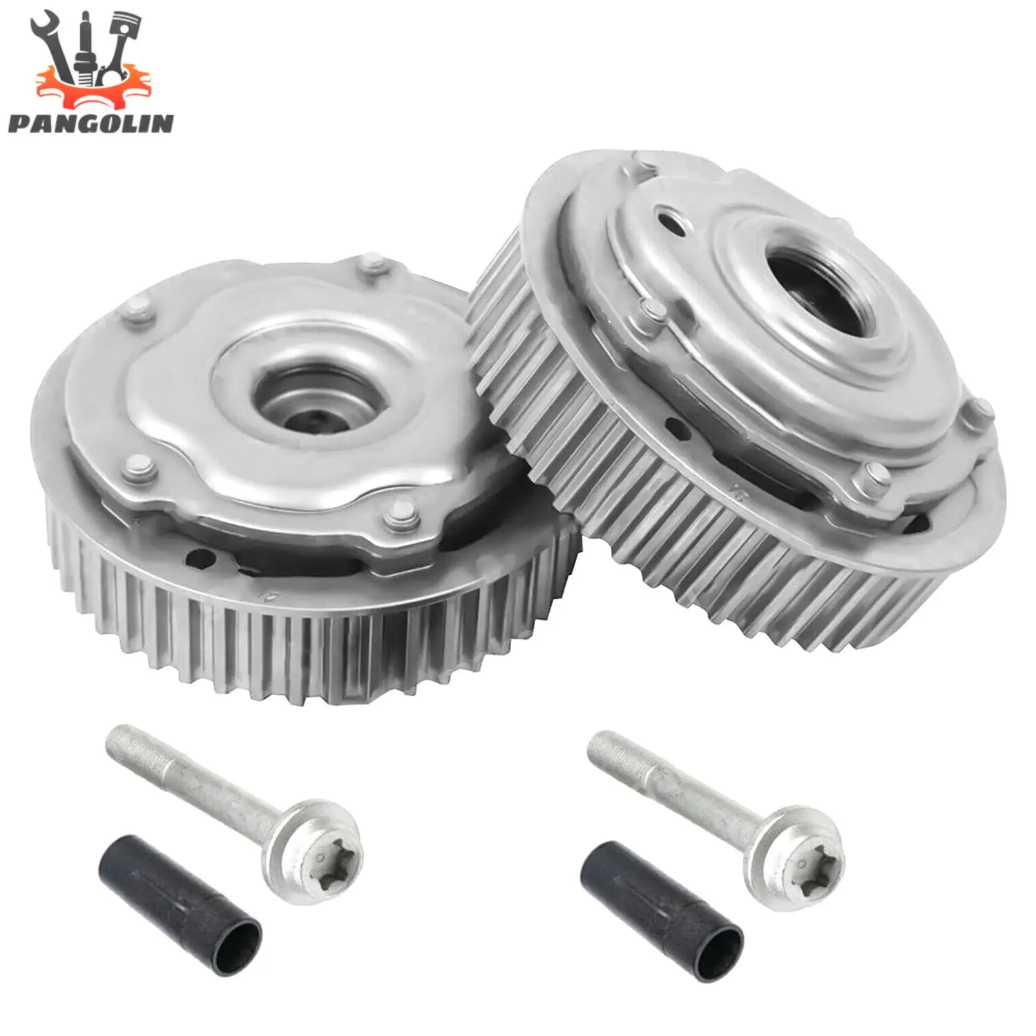 

2pcs Intake & Exhaust Timing Camshaft Cam Gear 55567049 55567048 for CHEVROLET CRUZE SONIC AVEO PONTIAC G3 1.6L 1.8L L4 DOHC