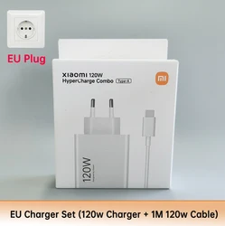 High - Power Xiaomi Fast Charger with Hyper Charging Technology - EU with 1m cable