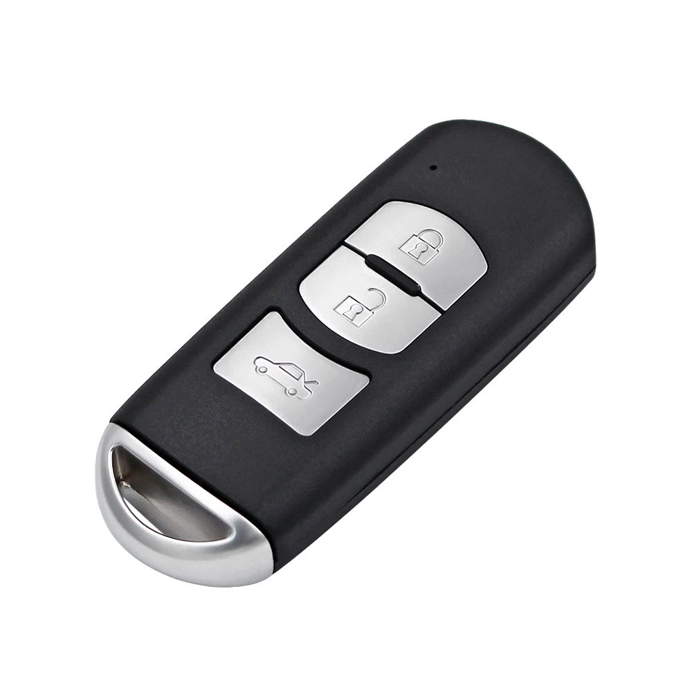 2/3/4 Buttons Replacement Remote Key Shell Case Fob with Insert Key For Mazda 2 3 CX-5