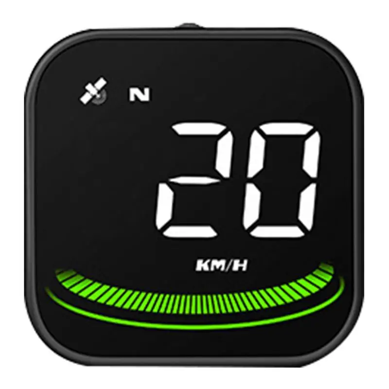 

Speedometer For Car Mph Head-Up Display Car Universal HUD GPS Speedometer With Speedup Test Brake Test Overspeed Alarm LED