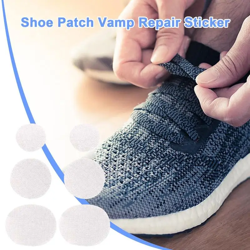 Shoe Patches for Toe Holes Self-Adhesive Prevention Spliced Sewn Patch Inside Sneakers Liner Back Cushions for Cloth Leather shoe protector
