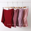 Ready To Wear Instant Hijab Strecthy Cotton Jersey Hijab Cap Scarf For Women Muslim Plain Headscarf Headband With Snap Bandana 3