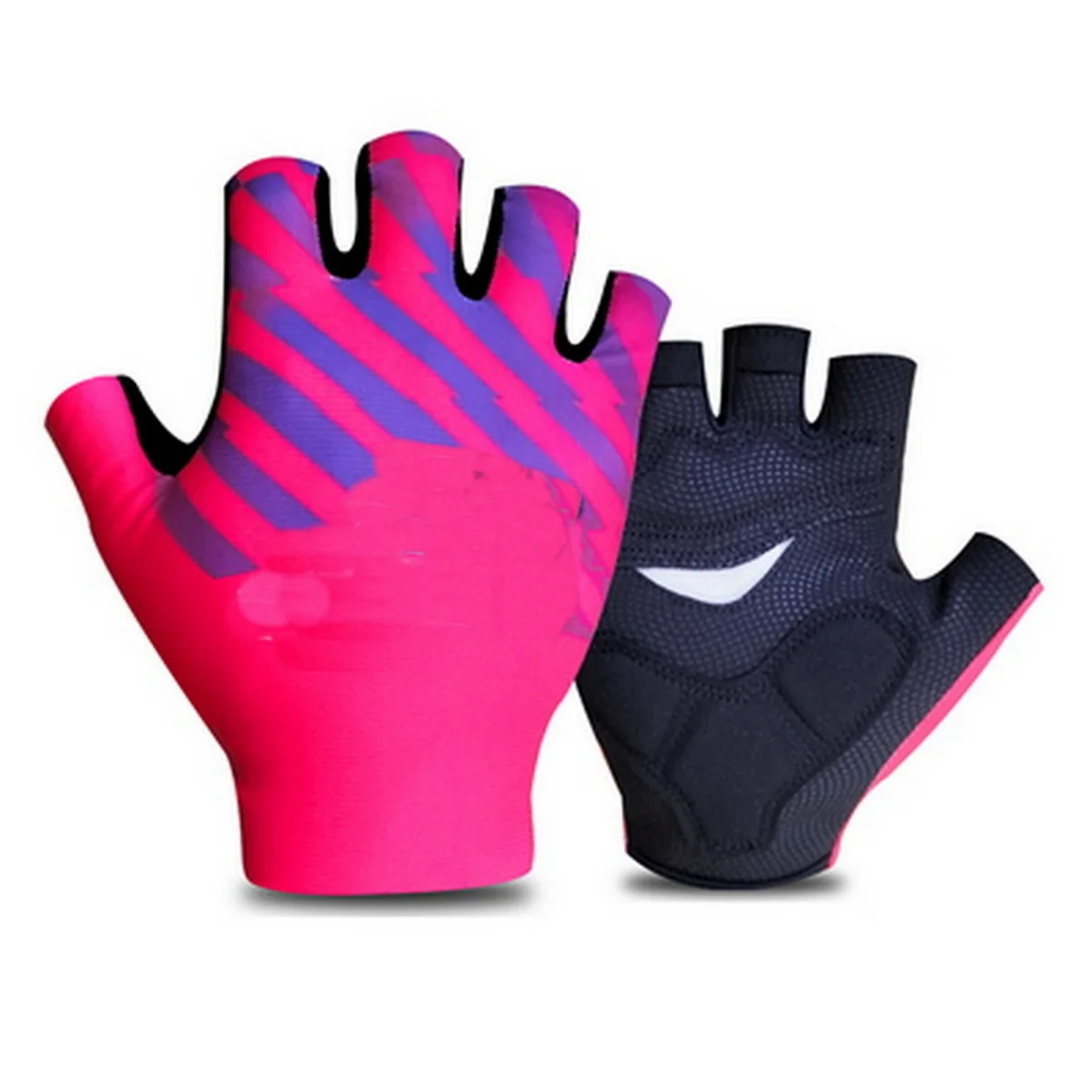 INEOS Groupama Fdj UAE QUICK STEP Team Half Finger Cycling Gloves MTB Road Mountain Bike Bicycle Gel Gloves 1 Pair