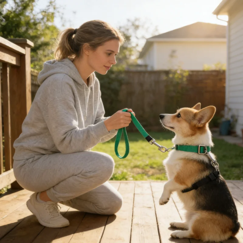 Adjustable Pet Leash For Dogs And Cats Long Outdoor Training Lead_voghion.com