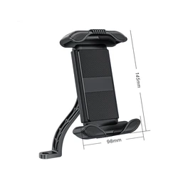 Universal Secure Phone Mount for Motorcycles and Bicycles (Rearview mirror)