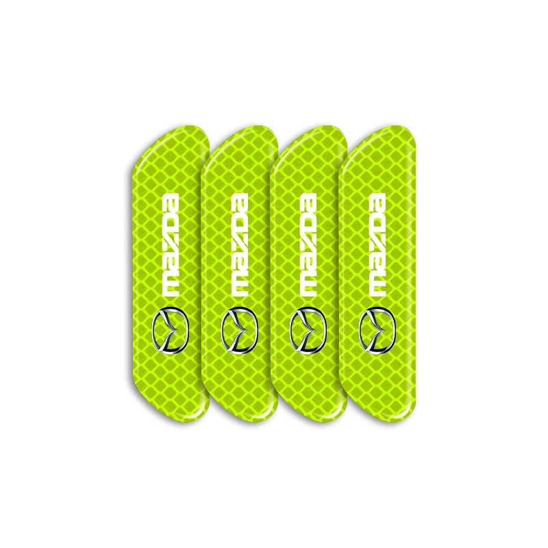 Reflective Safety Strip Sticker Set - Pack of 4