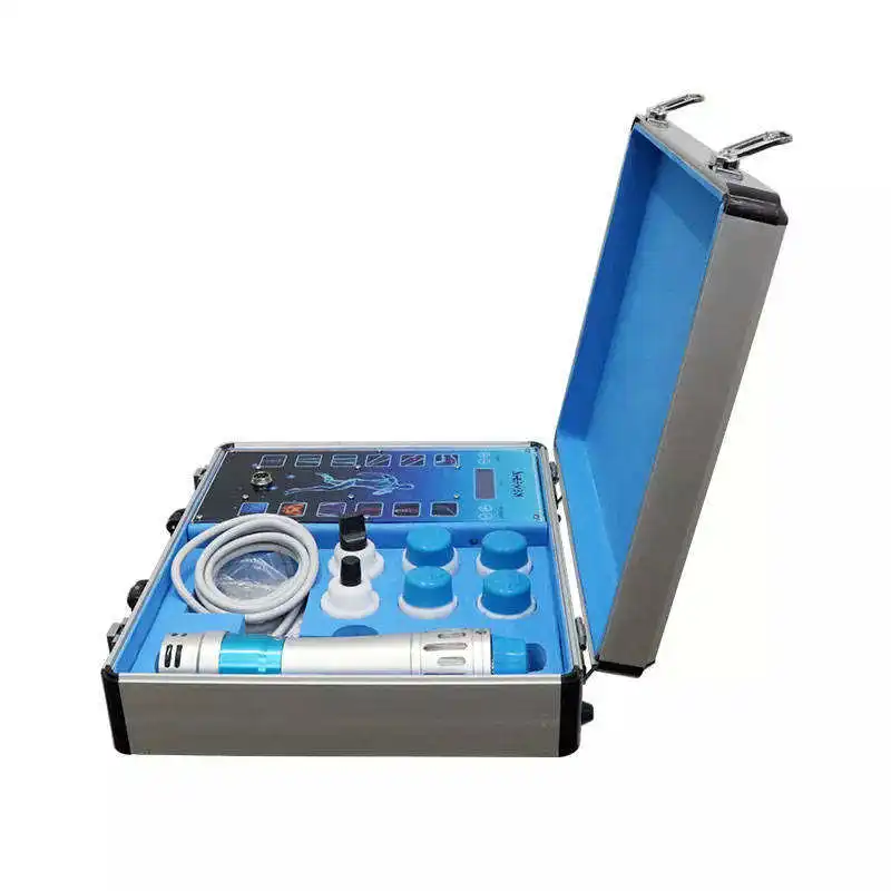 New Touch Screen Shockwave Therapy Machine With 7 Heads ED Treatment Pain Relief Lattice Ballistic Shock Wave Physiotherapy Tool