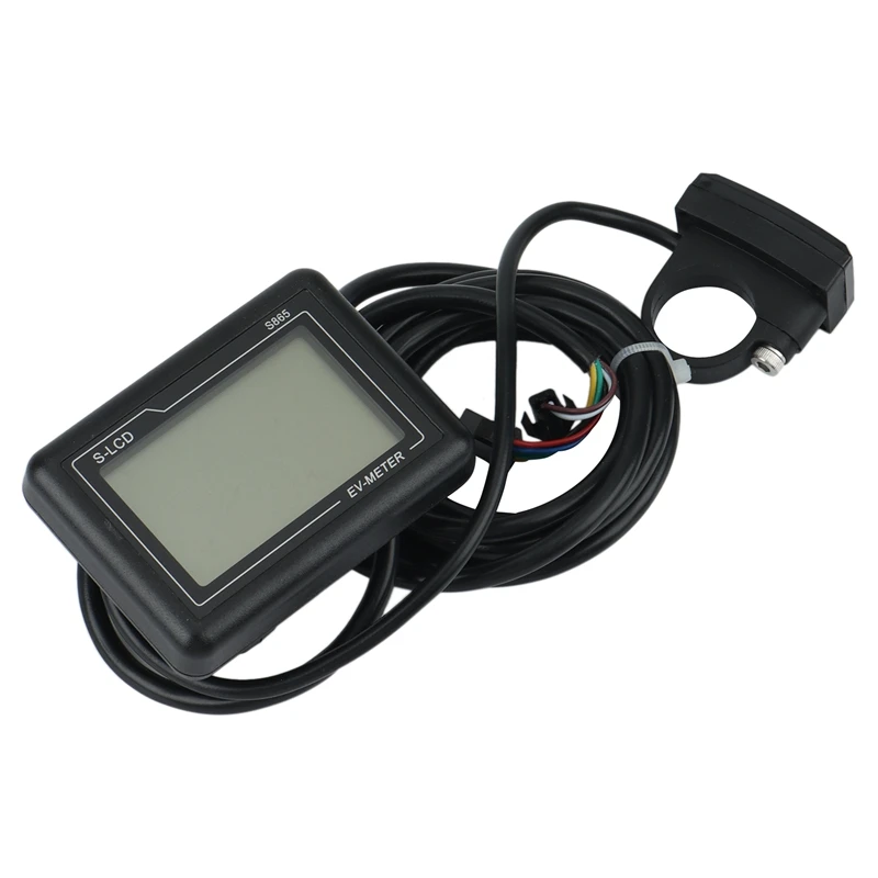 Compteur d'affichage LCD pour scooter électronique, ensemble de contrôleur de moteur sans balais CC, S865, 250W, 350W, 24V, 36V, 48V