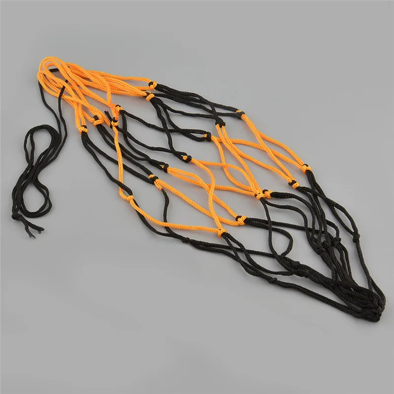 

Nylon Net Bag Ball Carry Mesh for Volleyball Basketball Football Soccer Multi Sport Game Outdoor Durable Standard Black&Yellow