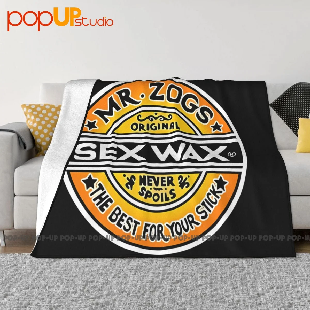 Sex Wax Mr Zogs Surf P-28 Coperta Peluche Divano Letto Sul Divano Divano Coperta Divano Decorativo