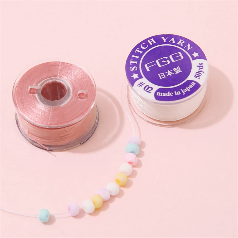 Vibrant Durable Nylon Beading Thread – Ideal for Necklace and Bracelet DIY Crafting