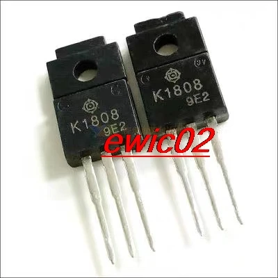 

10 шт., оригинальный товар 2SK1808 K1808 TO-220F MOS N 4A 900V