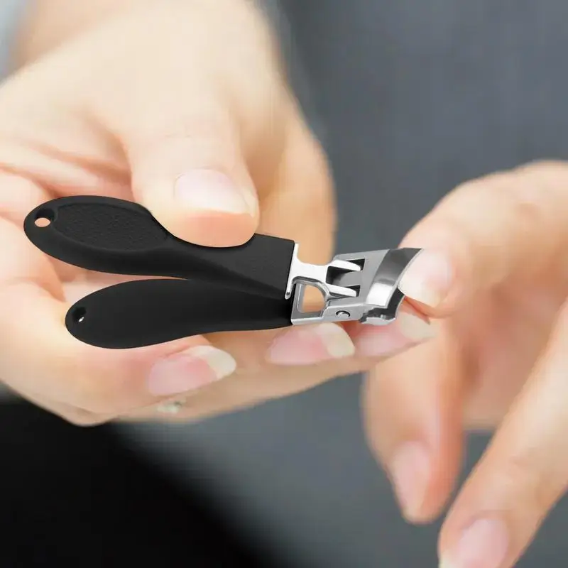Nail Clipper Set Nail Clipper Nail Scissors Set Nail Clippers Manicure Set Manicure Sets Manicure Nail Clipper Set Nail Clippers Kit Oblique Nail Clippers Stainless Steel Anti-splash Nail Cutter Clippers Manicure Beauty Tool Thick Hard Nails Groove Clipper