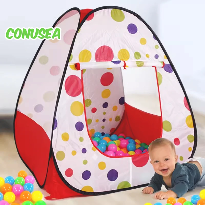 100CM Large Portable kids Play Tent house Ball Pool Folding boys