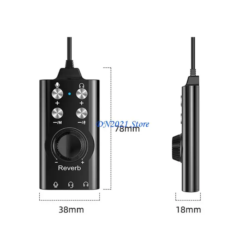 게임 음악 제작을 위한 디지털 신호 처리 기능이 있는 F3KE 휴대용 컴퓨터 사운드 카드