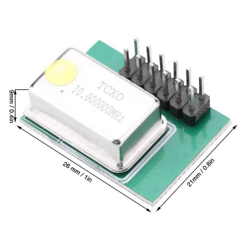 HackRFOne 온도 보상 수정 발진기용 F3MA 고정밀 PPM0.1 TCXO 클록 발진기 모듈