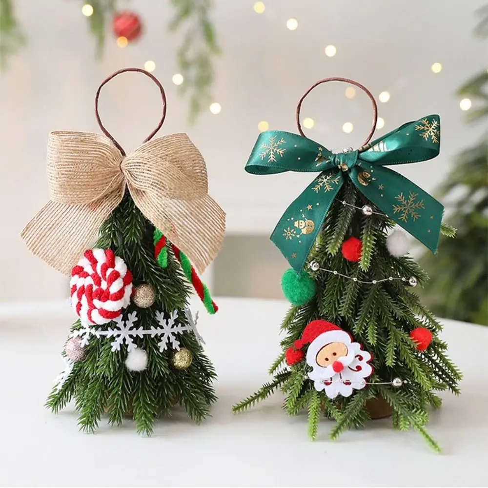 Mini Christmas Tree PE Scene Setup Desktop Ornament