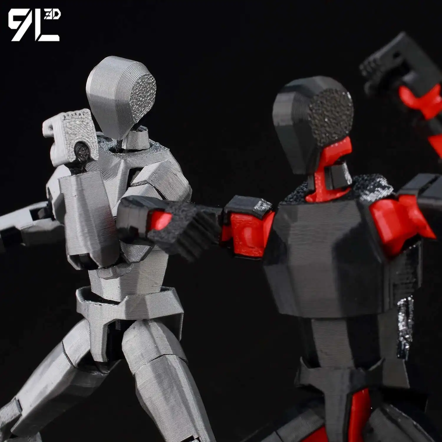 9L3D Multi-Jointed Bewegliche T13 Lucky13 Gedruckt Männlichen Basis Körper Poseable Blank Action Figur Mannequin Dummy13 Action-figuren Spielzeug – Detail 22