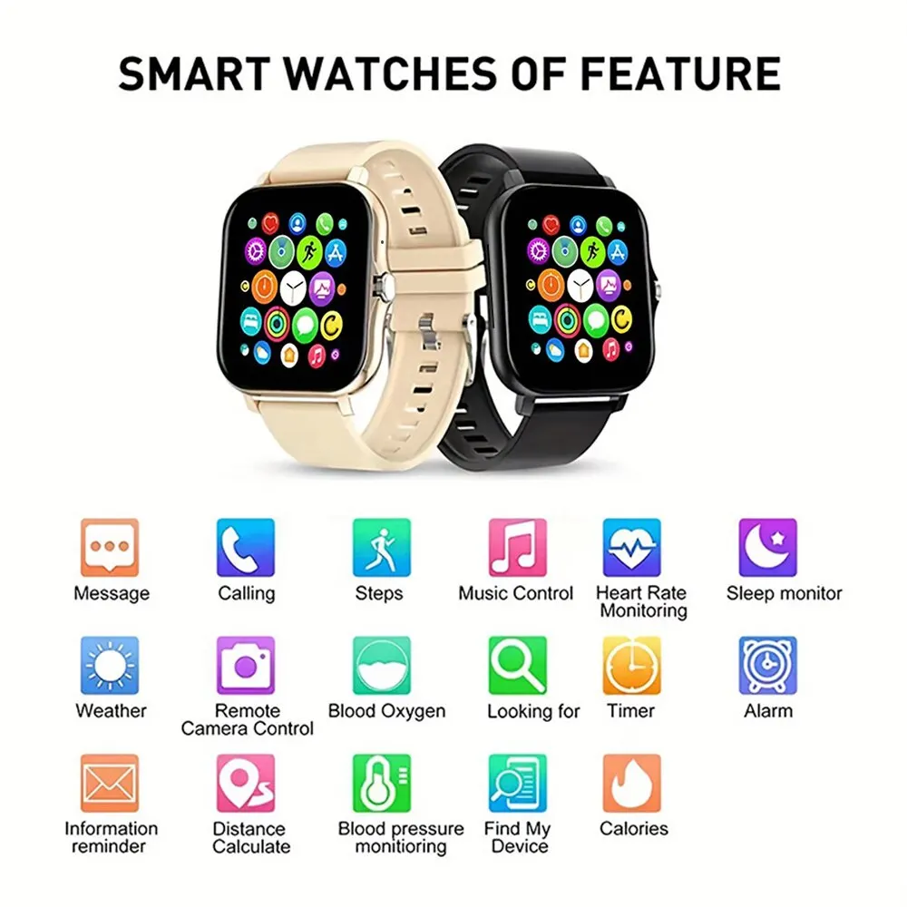 2023 Smart Watch Android Phone 1.44” Inch Color Screen Bluetooth Call