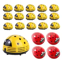 Mini Vacuum Table Vacuum Cleaner Ladybug Dust Cleaner Desktop Coffee Dust Collector For Home Office Desktop Cleaning 1
