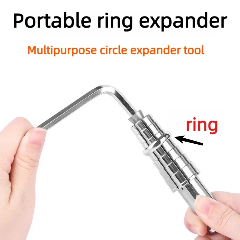 Rotary Ring Sizer Adjuster - Handheld Ring Stretcher Expander Tool for ...