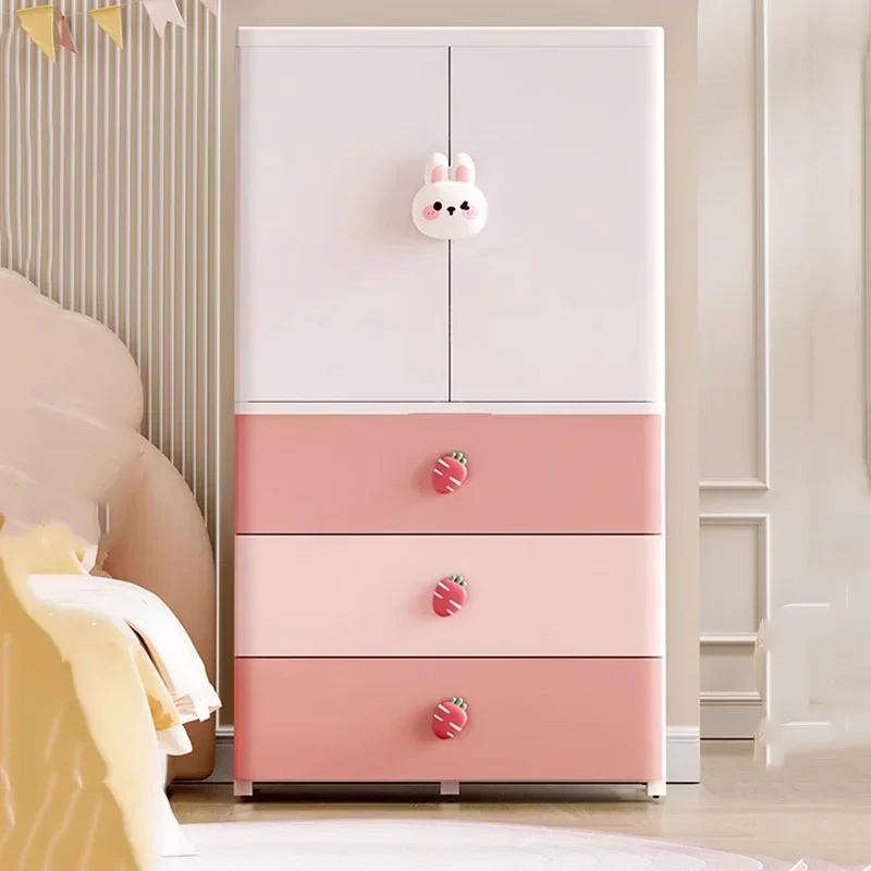 

Foldable Storage Cabinet Wardrobe Filing Plastic Chest Modular Wardrobes Baby Cupboard Drawe Bedroom Furniture