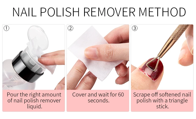Description Picture 6 of item450pcs Lint-Free Nail Polish Remover Wipes Cotton Wipes Manicure Cleaner UV Gel Nail Polish Removal Pads Papers Cleansing Tools