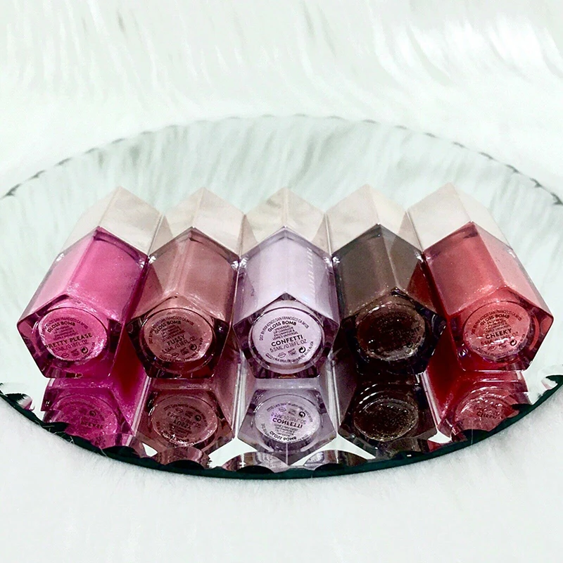 Lip Glosses Christmas Gift Makeup High-shine Moisturizing Lip Plumper Glossy Posse Mini Gloss Bomb Collection Limited Edition
