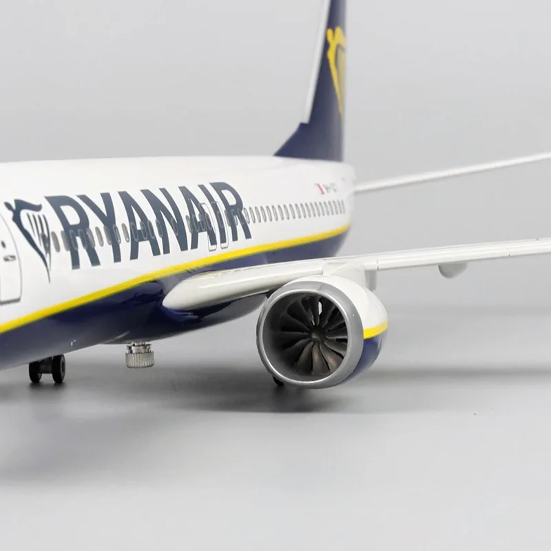 1/85 Scale 47CM Aircraft Toys 737 MAX B737 Air Ryanair Airlines