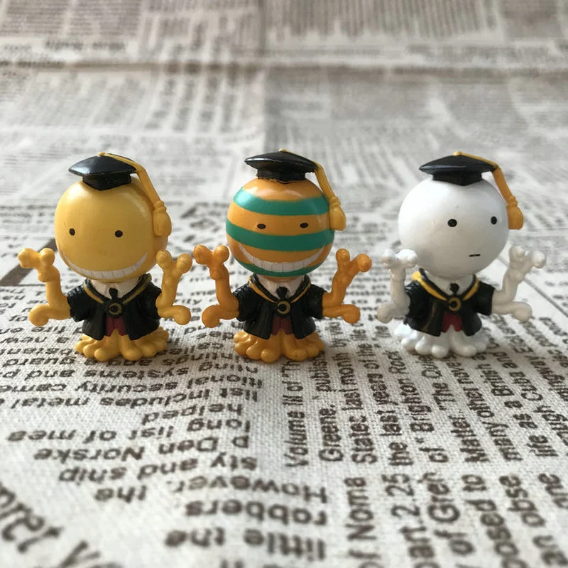 

Assassination Classroom Korosensei Teacher Octopus Action Figures Pendant Animation Model Toy Desktop Ornaments Children's Gifts