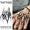 1Pc Dark and Cool Waterproof Temporary Tattoo Stickers, Long-lasting Waterproof for One to Two Weeks, Fake Tattoo for Arm, Leg. 1