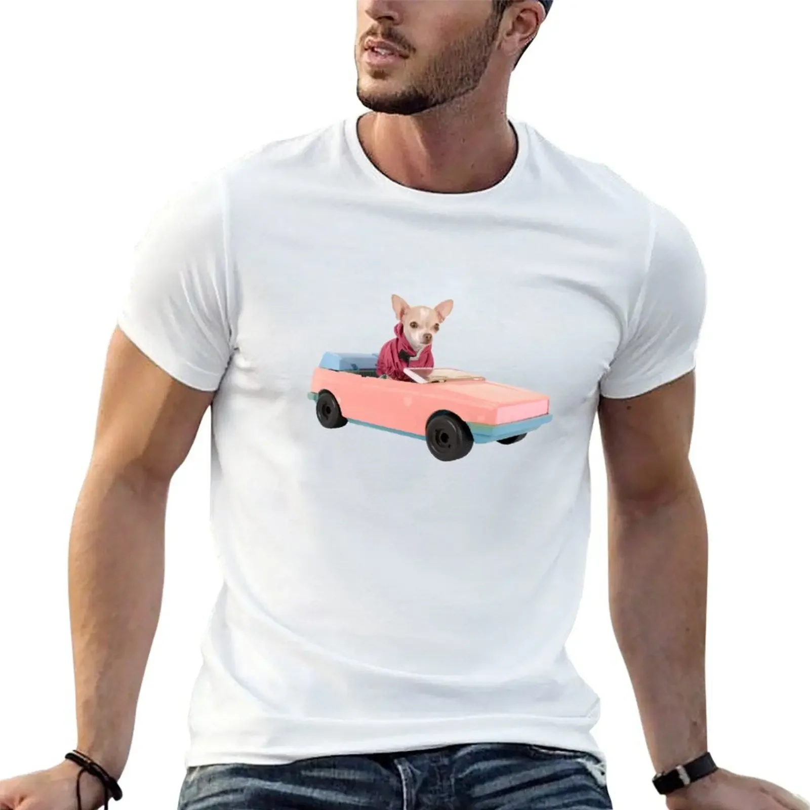 

Chihuahua Driver T-shirt customs plus size tops t shirts men