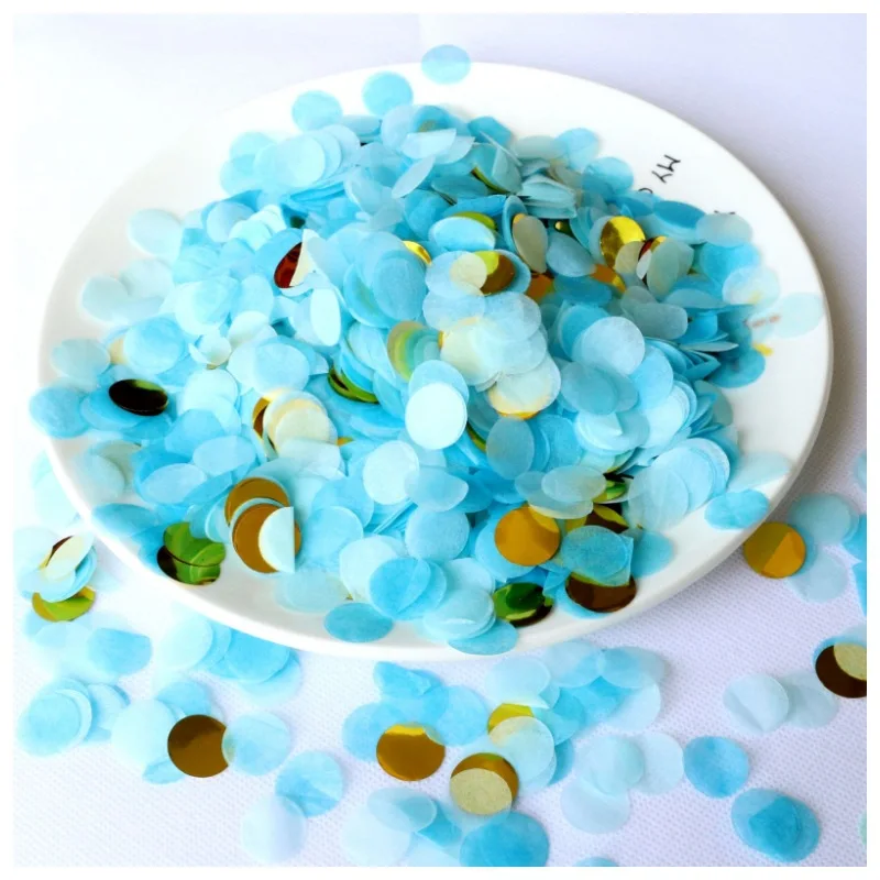 20g/bag Stuffed Confetti Pink Decoration First Birthday Confetti for Ball Baby Birthday Decorations Baby Shower Favors Supplies