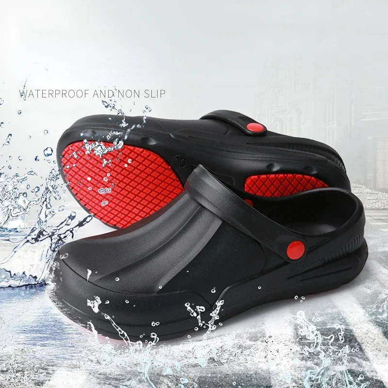 Chaussures travail homme cuisine hôtel antidérapantes étanches bottes pluie 2026 unisexe professionnelles