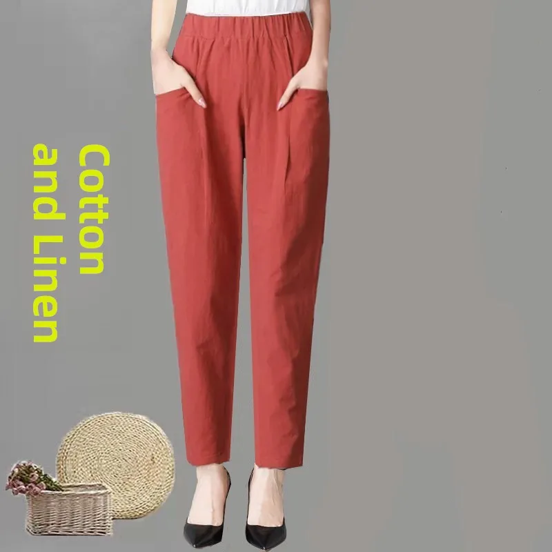 Cotton red [drawstring pocket]