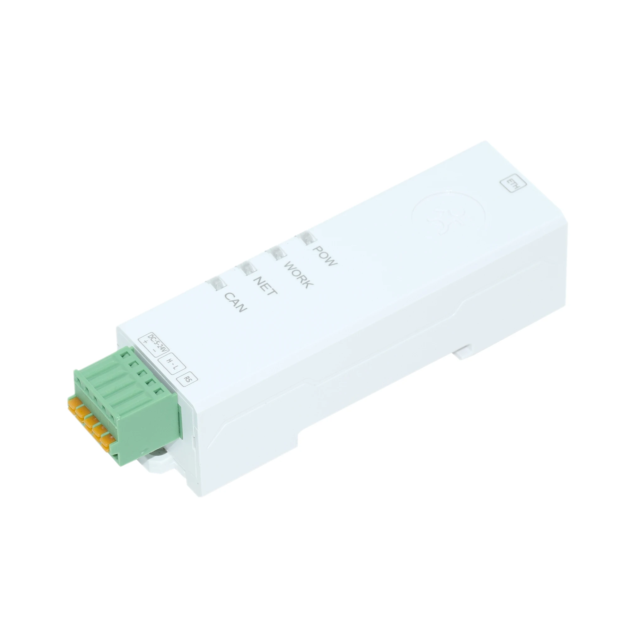 DC524V DIN 레일 USR-CAN115 CAN-이더넷 변환기 TCP 클라이언트/TCP 서버