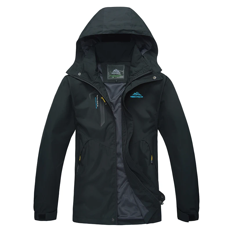 Women's Hooded Waterproof Jacket Hiking Camping Rain Coat