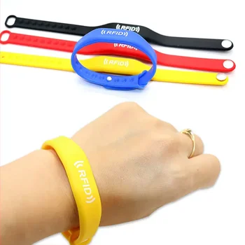 1Pcs RFID 13.56MHZ CUID Clone Negative Copy Bracelet Waterproof ISO14443A Rewritable Wristband Key IC Copier Badge Control Token 1