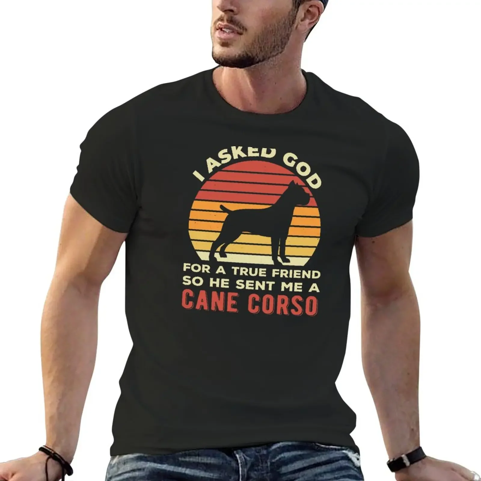 

Funny Cane Corso T-Shirt cute tops graphics heavy weight t shirts for men