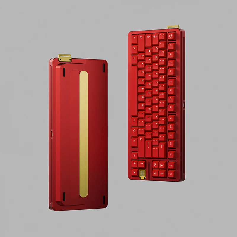 KBDfans Wooting80HE キーボードケース アルミニウム ランプ GT