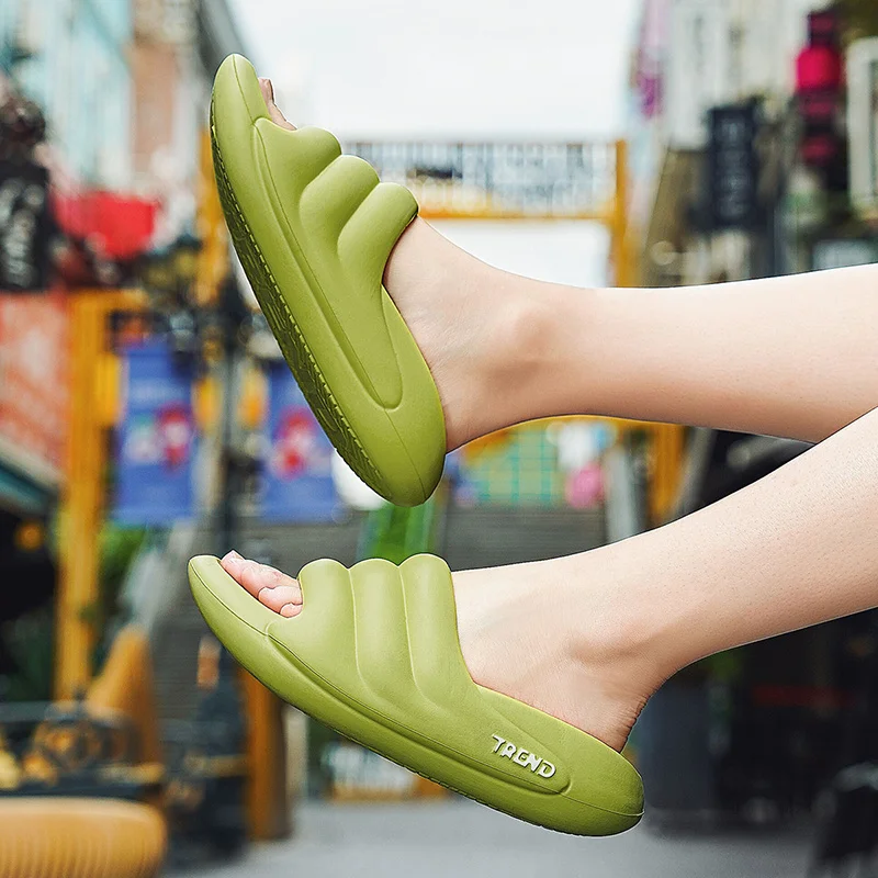 Damtofflor Supermjuka Halkfria Halkfria sommartofflor Mjukt skum Sliders Tofflor för inomhus utomhus_voghion.com