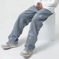 Men Denim Baggy Jeans Pants