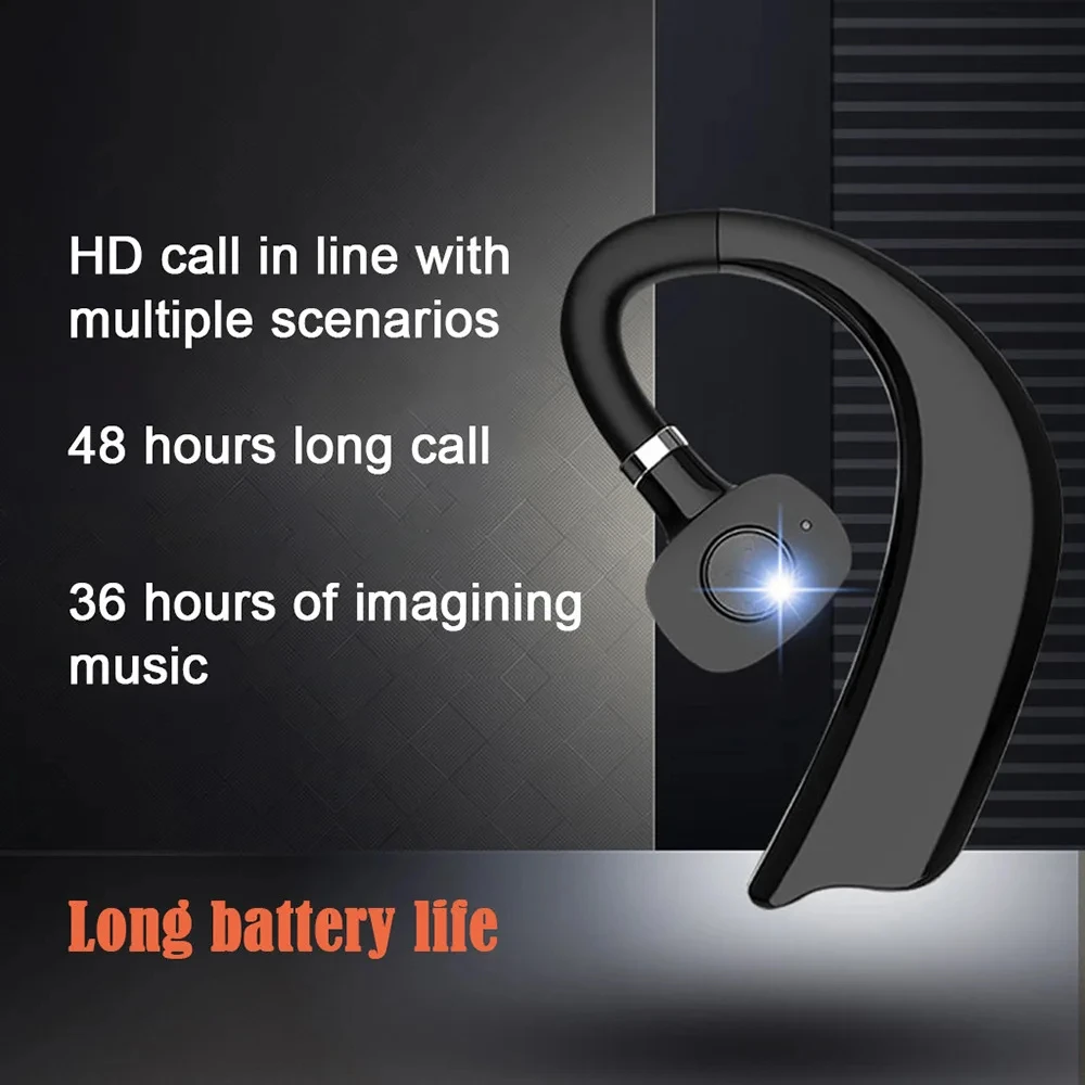 X23 Wireless Earphones One Ear Bluetooth Headphones TWS In Ear EarHooks Mini Handsfree Calls Headset With Microphone 3