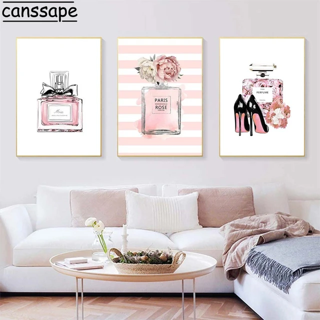 Bookstack Peony Pink Art: Canvas Prints, Frames & Posters