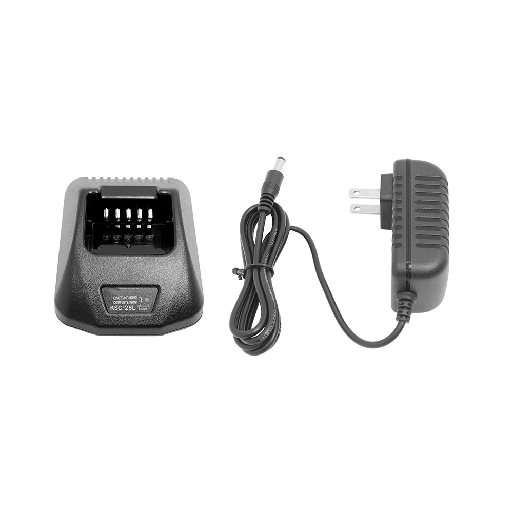 KSC-25 Walkie Talkie Battery Desktop Charger For Kenwood TK-2140 TK-3140 TK-2160 TK-3160 Two Way Radio