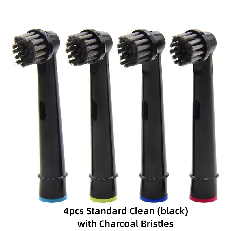 Premium Replacement Brush Heads for Electric Toothbrushes - Advanced Cleaning Action, Pack of 4/8
