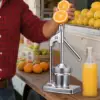 Manual Press Stainless Steel Fruit Juicer Handheld Vegetable Fruit Orange Juice Maker Blender Juice Making Cup Kitchen Gadg 2